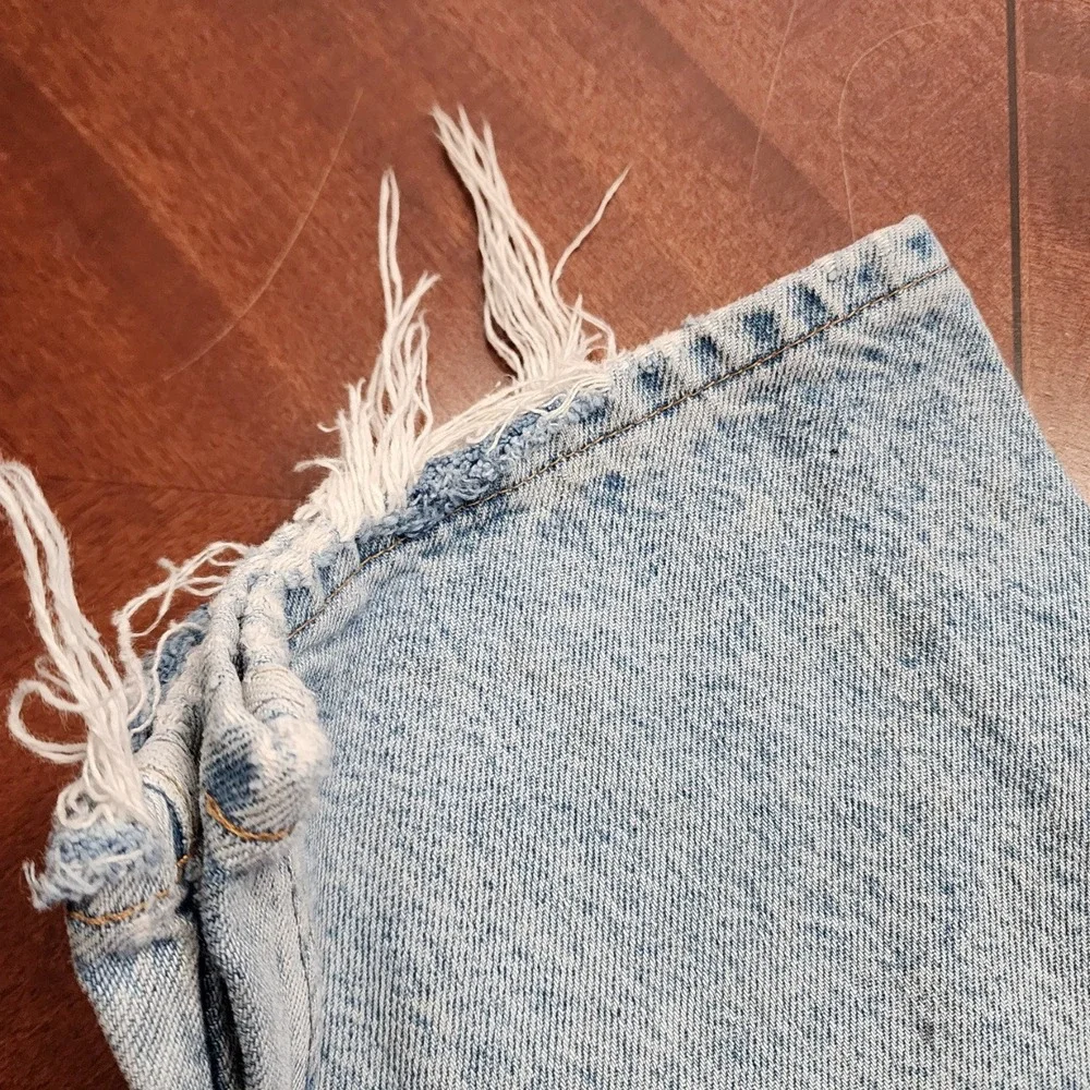 VTG Gap Jeans Mens 40x32 Blue Straight Leg Baggy Light Wash Denim Made USA 90s